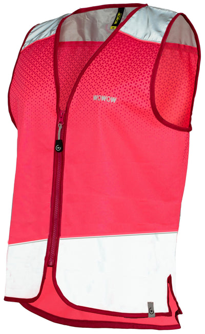 Wowow reflecterend vest yara jacket pink reflex vest yara jacket pink gr.xl