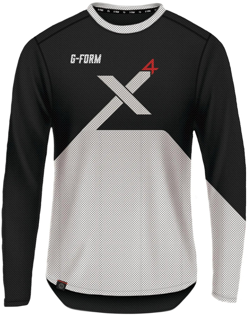 G-form langarmshirt pro-x4 longarm shirt pro x4 size s black white