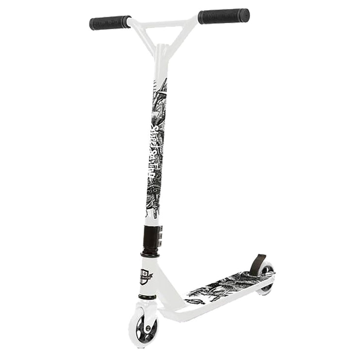 Street surfing torpedo armour aluminium step wit zwart