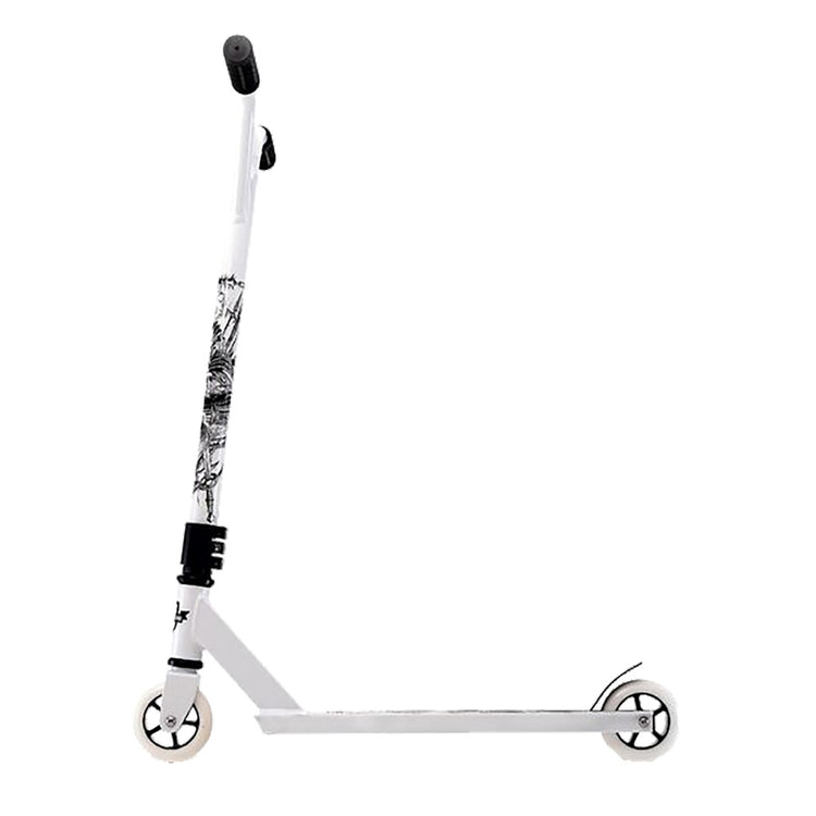 Street surfing torpedo armour aluminium step wit zwart