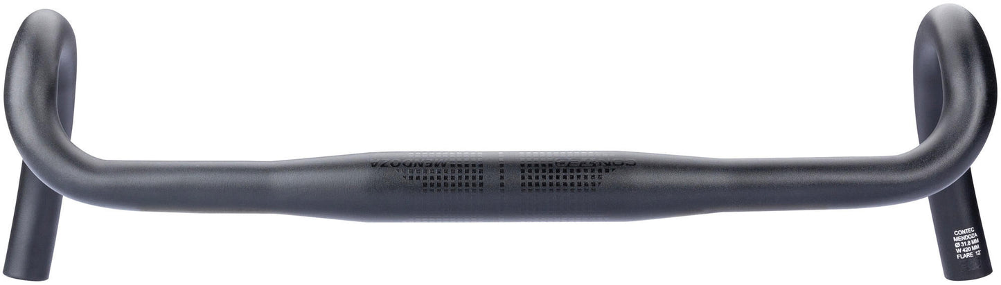 Contec gravel stuur mendoza ct handlebar mendoza 31,8mm x 420mm, black