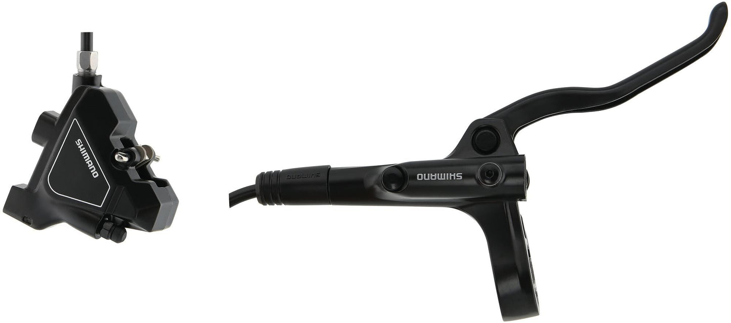 Shimano Hydraulische schijfremset MT200 Road achter Flat Mount zonder remschijf zwart