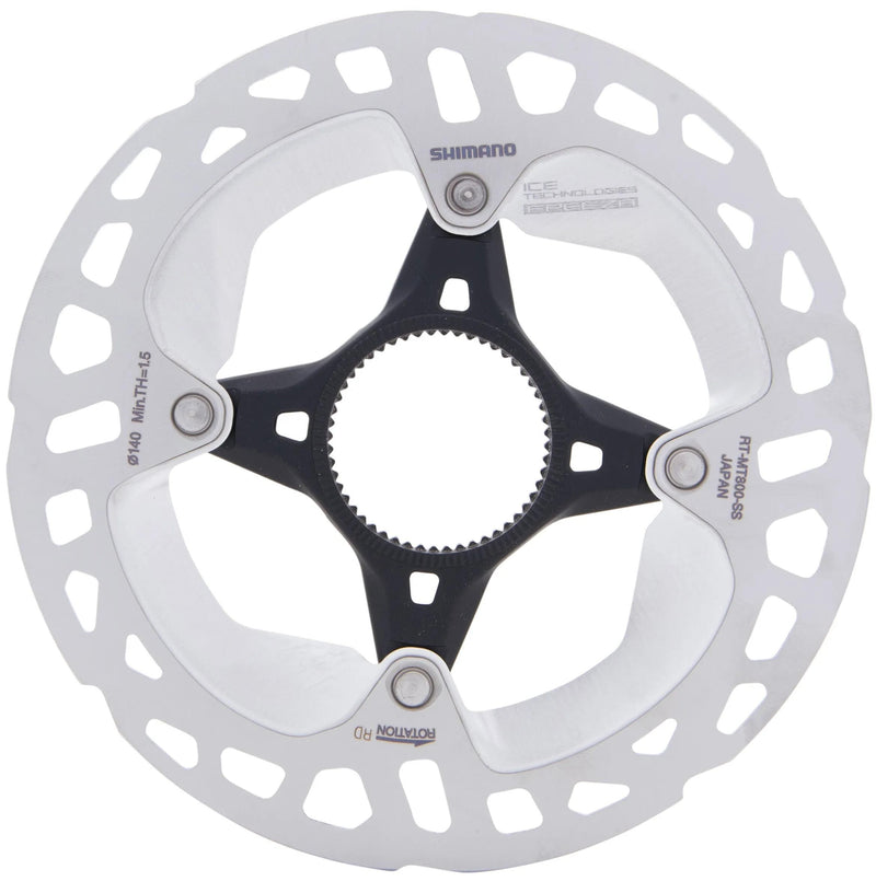 Shimano remschijf deore xt rt-mt800 shim.brake rotors xt 140mm cl mt800 ice ext