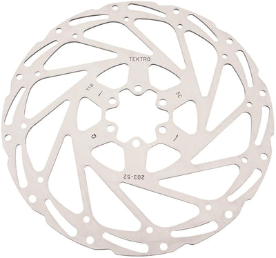 Tektro remschijf tr52 brake rotors tr203-52 6-hole 1.8 mm