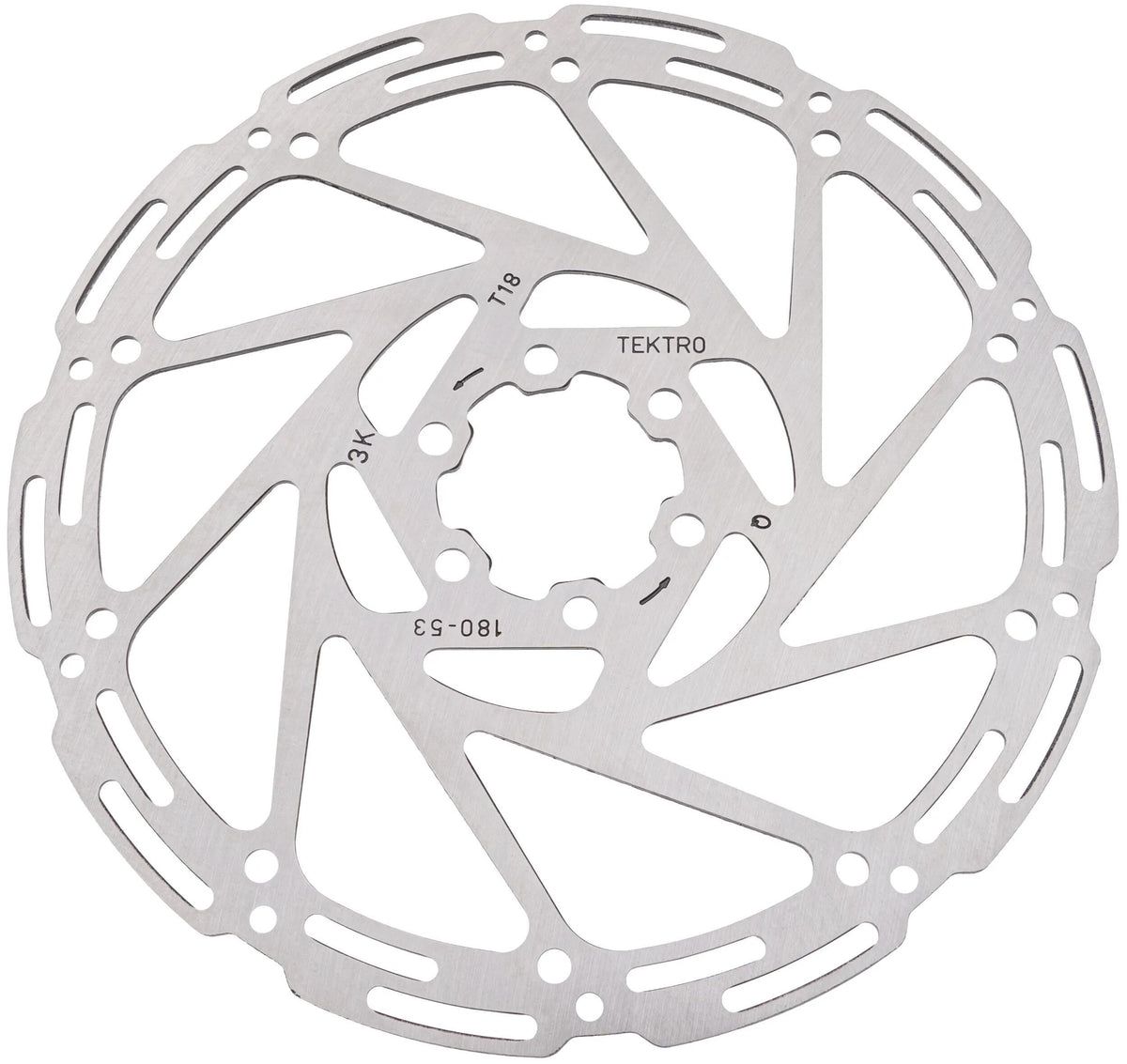 Tektro bremsscheibe tr53 brake rotors tr180-53 6-hole 1.8 mm