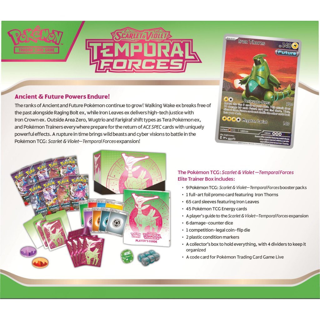 Asmodee TCS SV05 Temporal Forces Trainer Box