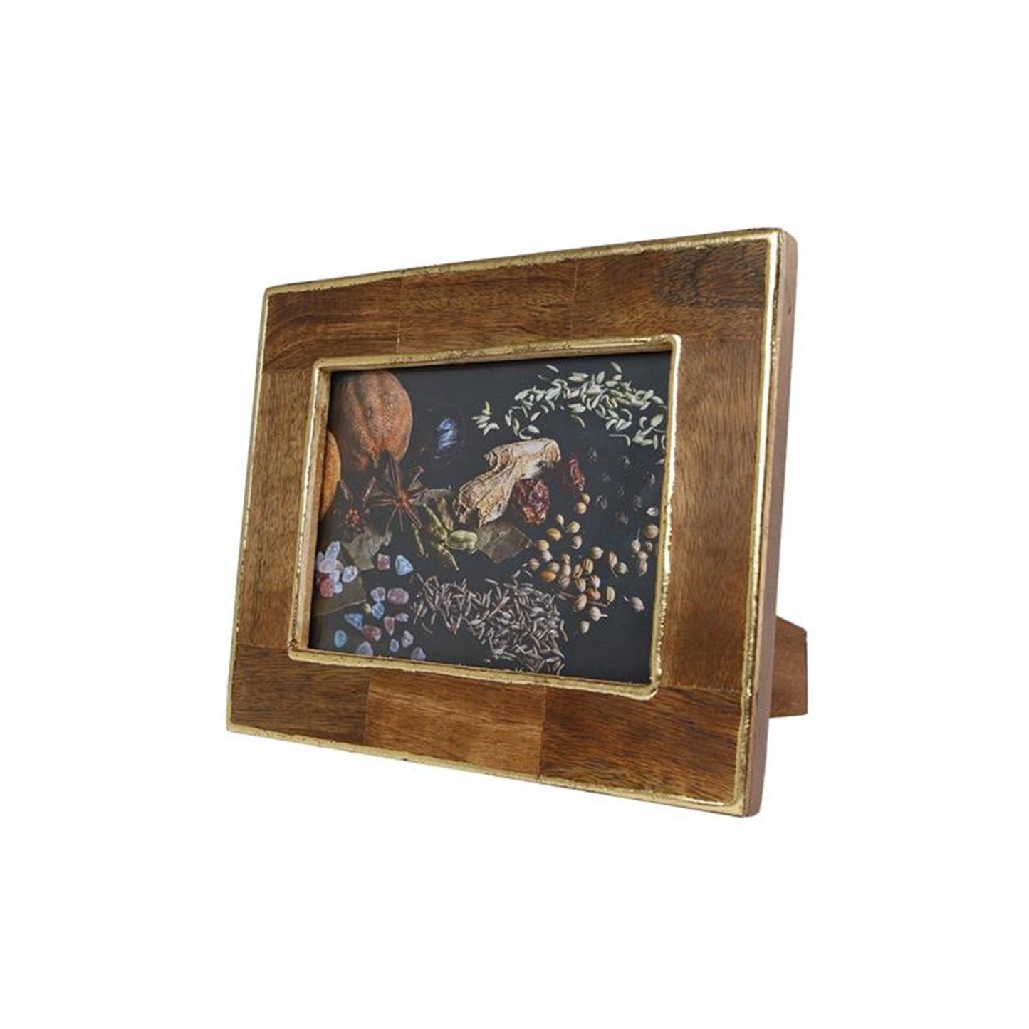 Cosydecor fotolijst jim (13x18) l naturel goud hout 19x25x2cm