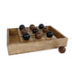 Cosydecor decoratief spel 'boter kaas eieren' hout 30x20x4,25cm
