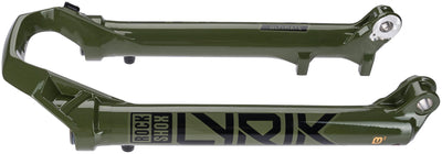Rockshox tauchrohr sliders rs 27,5 15 x 110 boost f.lyrik green