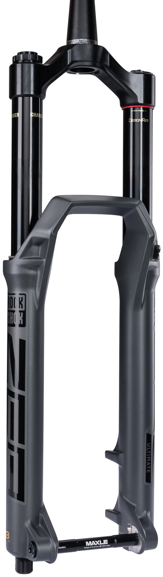Rockshox verende voorvork zeb ultimate rc2 susp.fork rs zeb ult. rc2 27,5 29 170mm grey