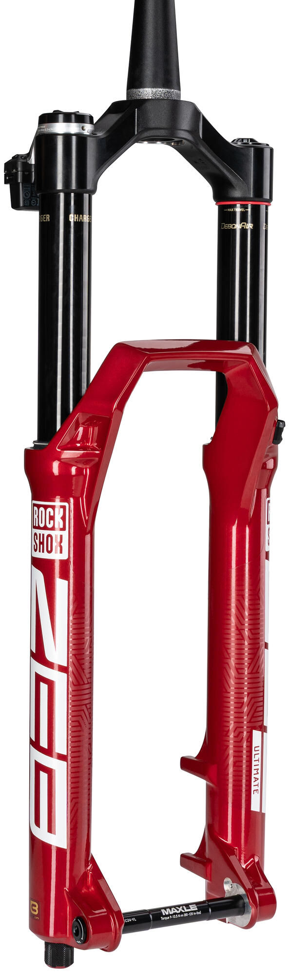 Rockshox verende voorvork zeb ultimate flight attendant susp.fork rs zeb ult. flight atten. 27,5 + red