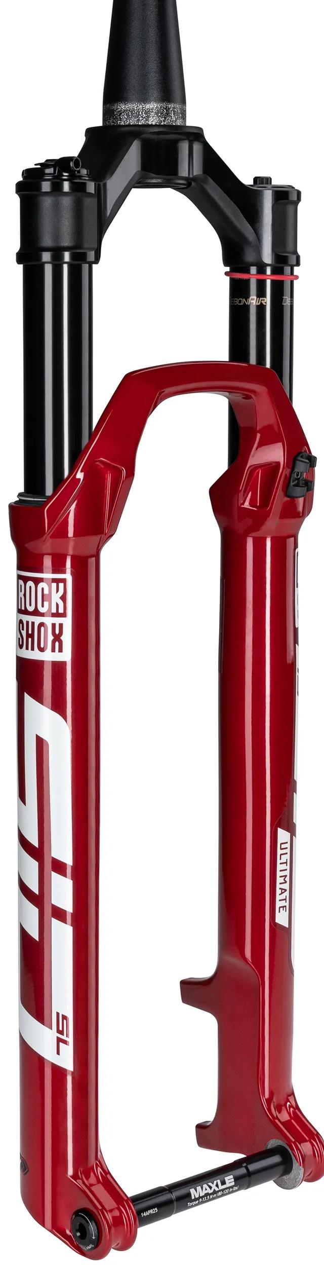 Rockshox verende voorvork sid sl ultimate race day 3p rs suspension fork sid sl 29 110mm 3p rmt 44 red.