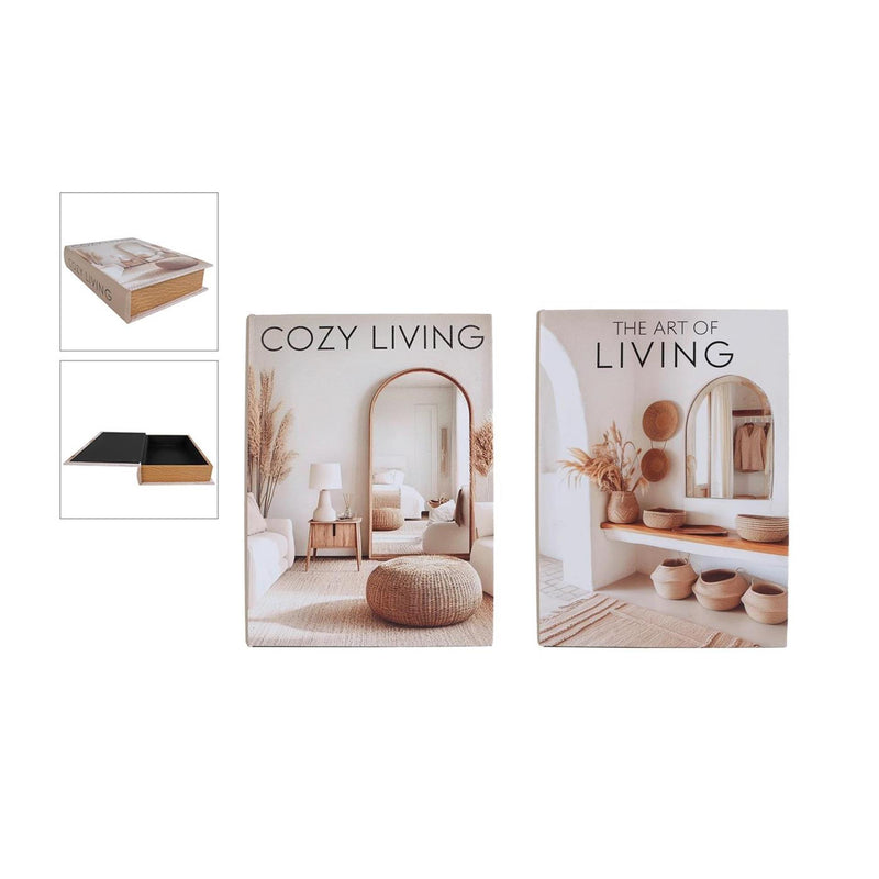 Opbergboek art cozy living 20x27x5,5cm