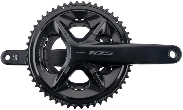 Shimano crankstel 105 fc-r7100 shim.krg 105 fcr7100 52 36 175 black 12f ht2