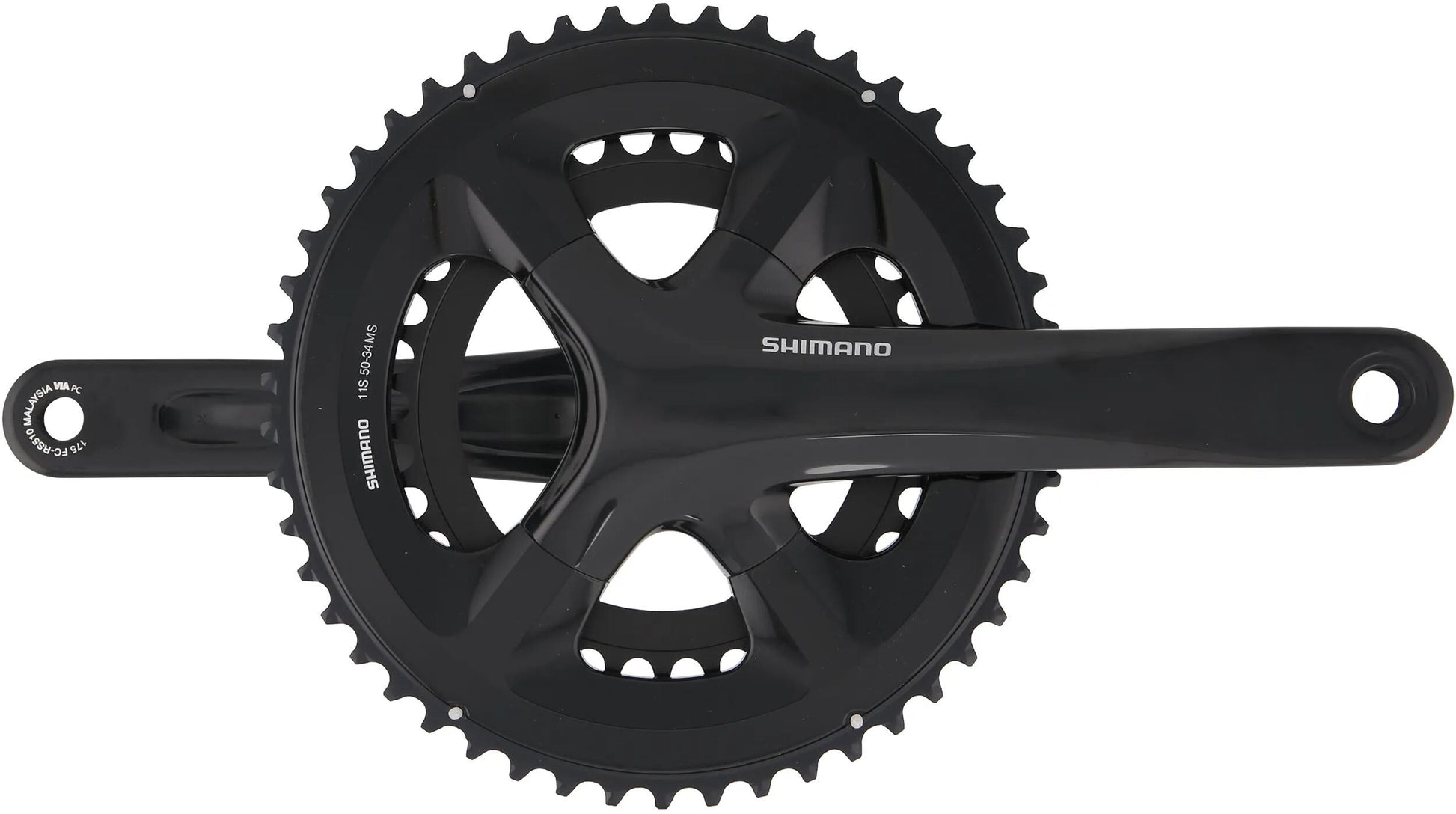 Shimano crankstel 105 fc-rs510 crankset shim.105 fcrs510 36 46t.175mm ht2 11sp