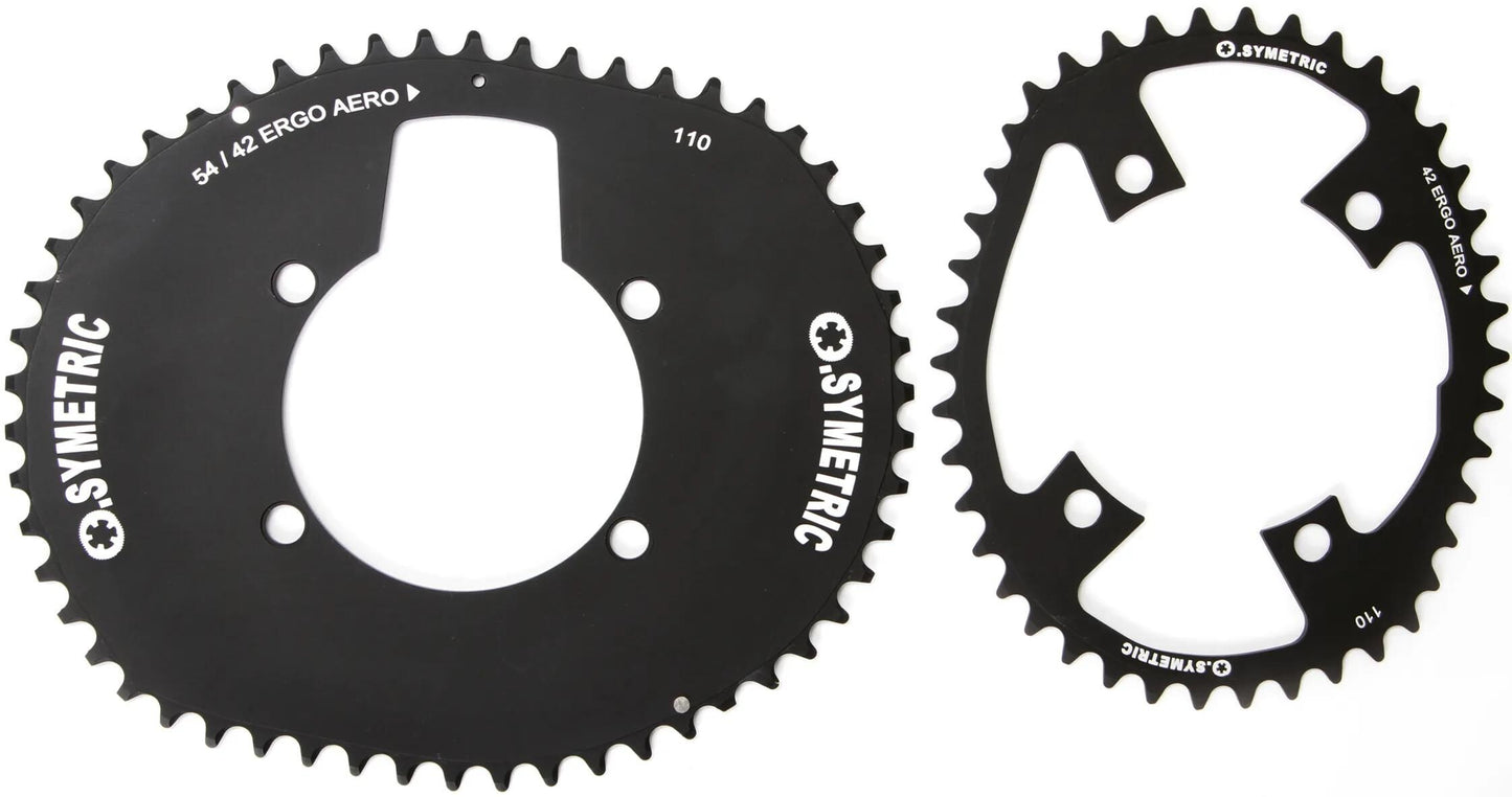 O.symetric kettingblad ergo aerosymetric chain ring ergo aerosym.58 44t.kit
