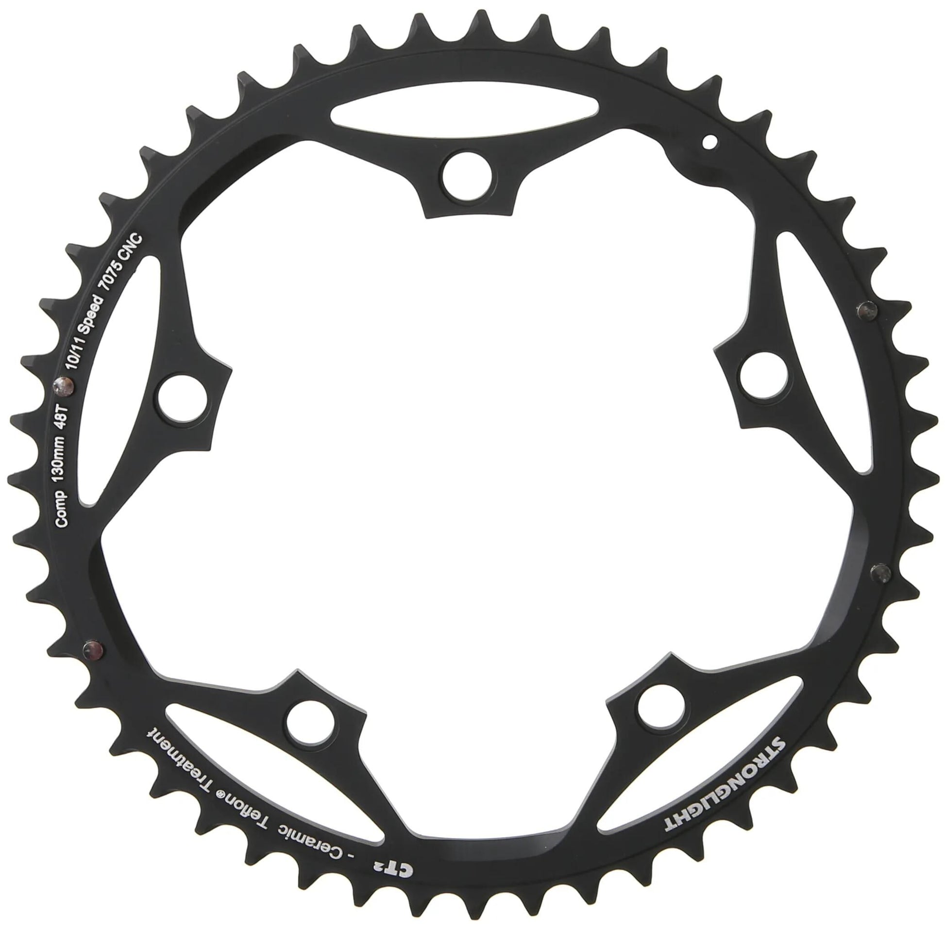 Stronglight kettingblad ct2 chain ring strongl.ct2 48t alu cer.teflon coat.