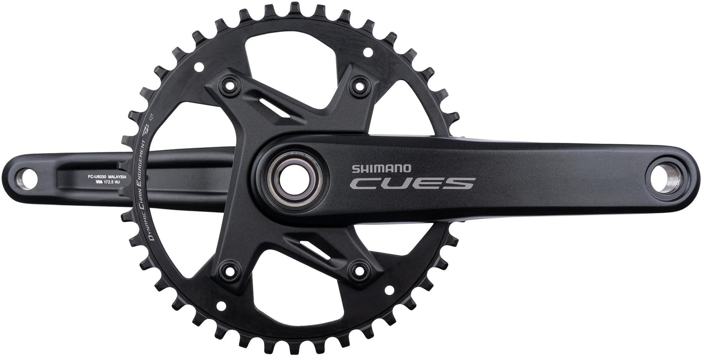 Shimano crankstel cues fc-u6030-1 shim.krg u6030-1 42 172.5 sw 9 10 11f