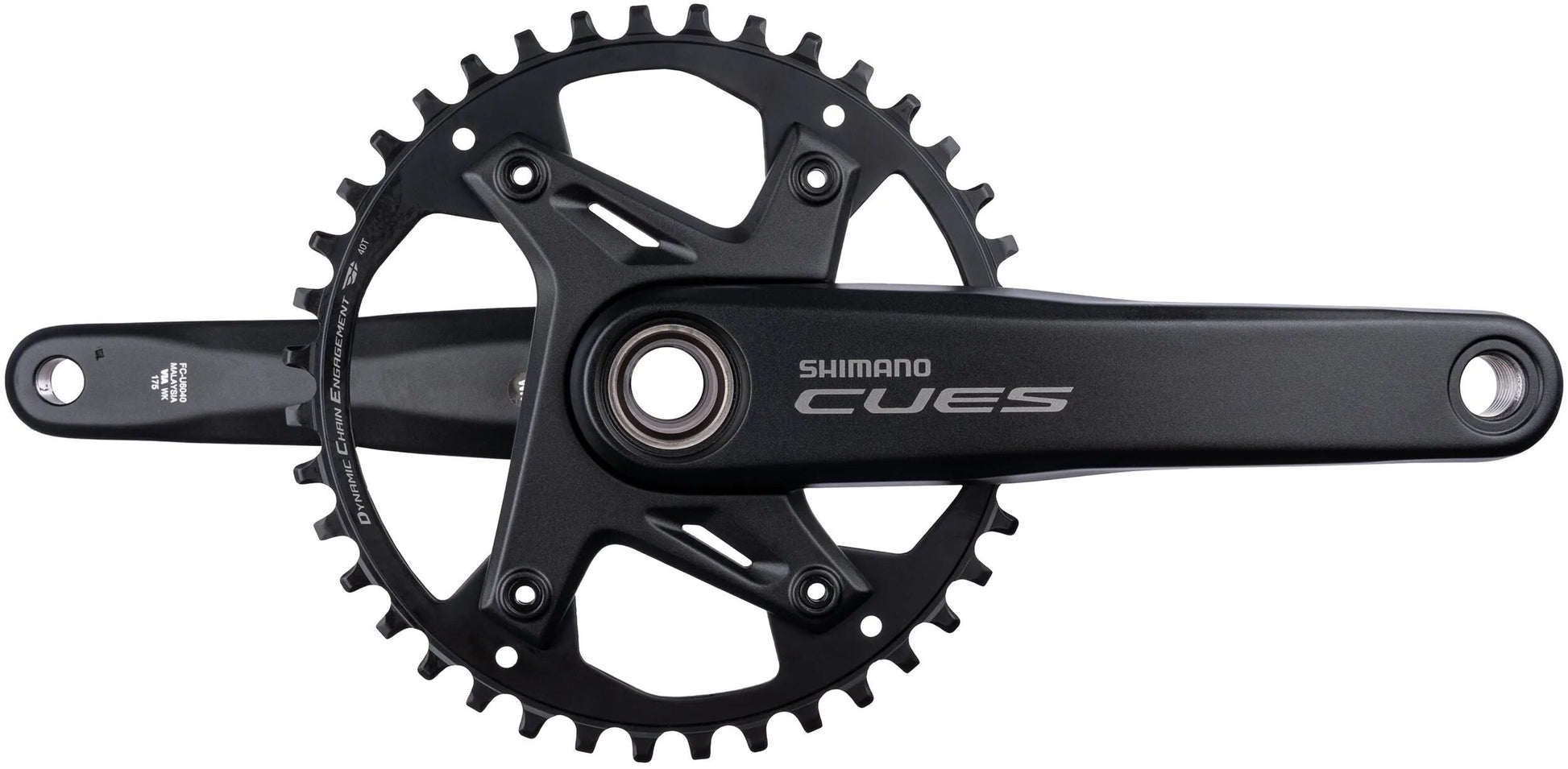 Shimano kettenradgarnitur cues fc-u6040-1 shim.krg u6040-1 40 175 sw 9 10 11f ht