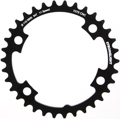 Stronglight kettingblad chain ring strongl. 34t inner alu black