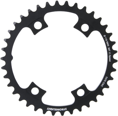 Stronglight kettingblad chain ring strongl. 38t inner alu black