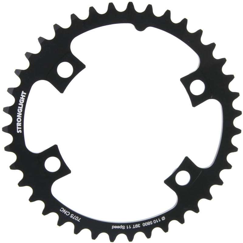 Stronglight kettingblad chain ring strongl. 39t inner alu black