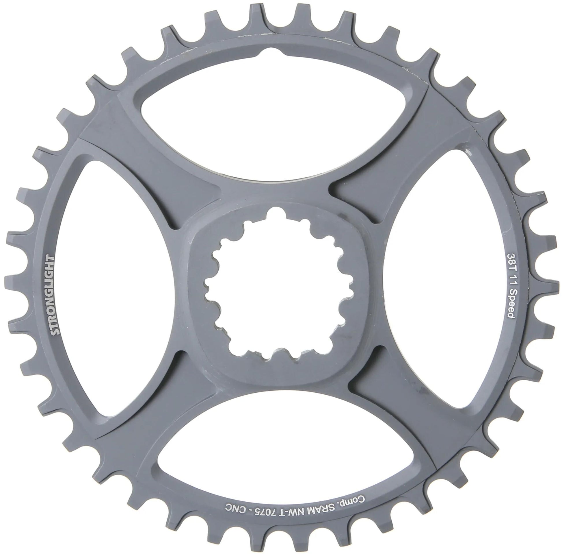 Stronglight kettingblad ht3 chain ring strongl.ht3 38t inner alu black