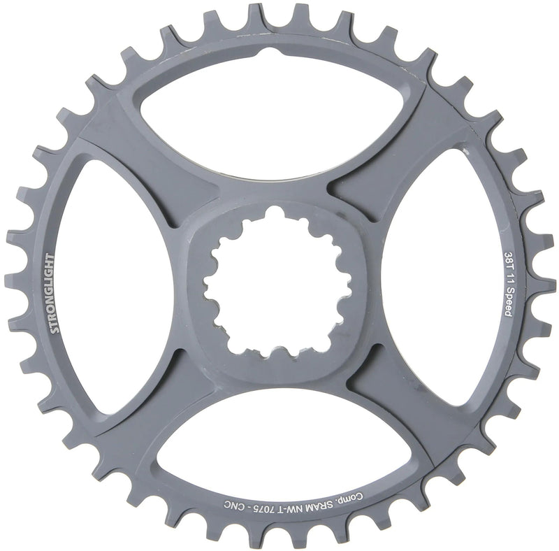 Stronglight kettingblad ht3 chain ring strongl.ht3 38t inner alu black