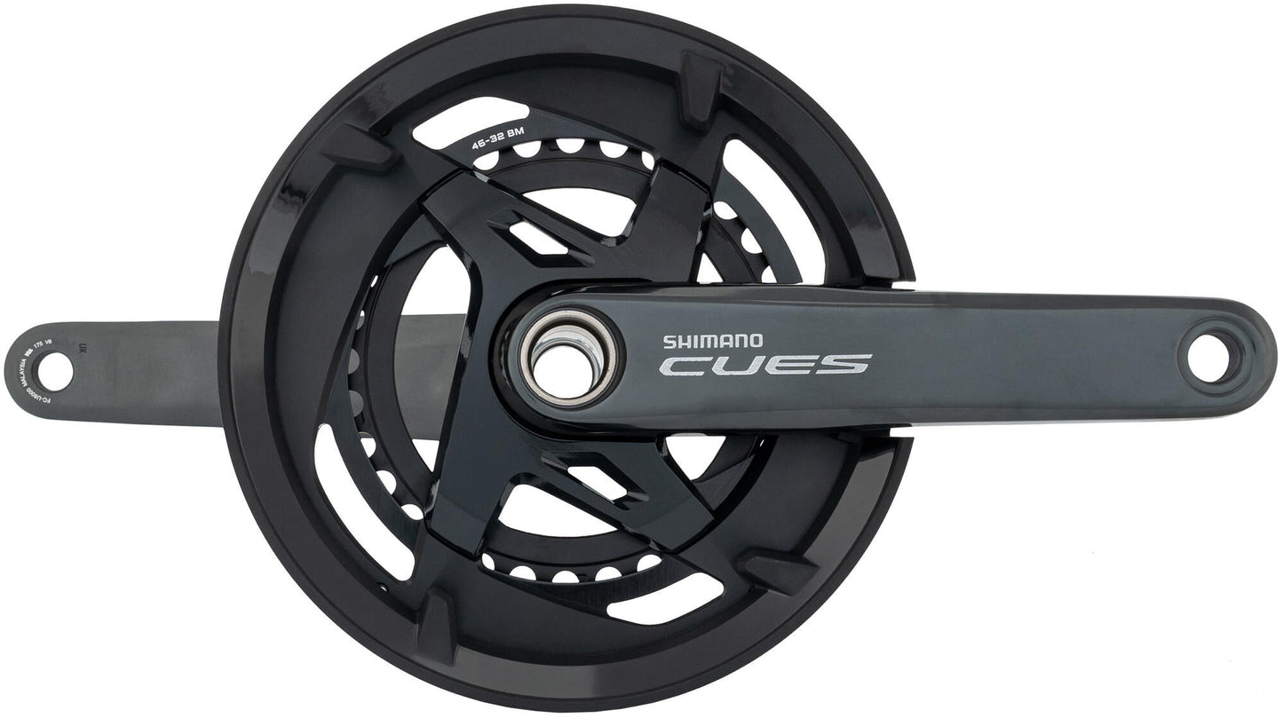 Shimano crankstel cues fc-u8000-2 crankset shim.cues fc-u8000-2 46 32t 175mm