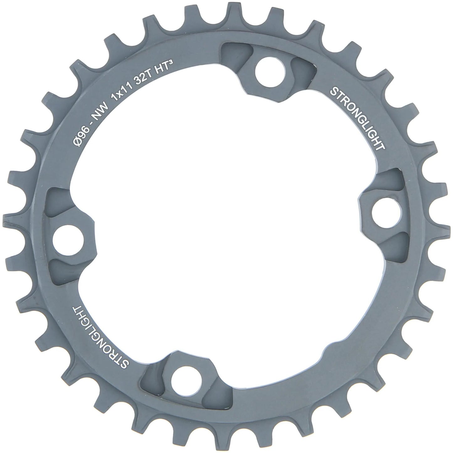 Stronglight kettingblad ht3 chain ring strongl. ht3 32t alu black