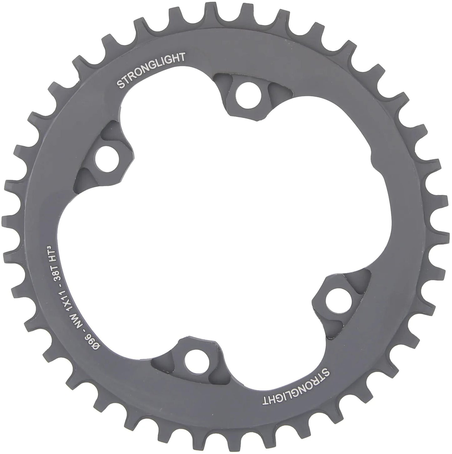 Stronglight kettingblad ht3 chain ring strongl. ht3 38t alu black