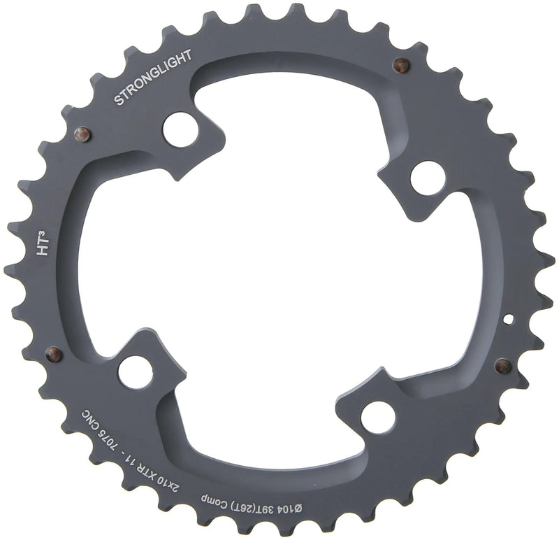 Stronglight kettingblad ht3 chain ring strongl. ht3 39t outer alu black