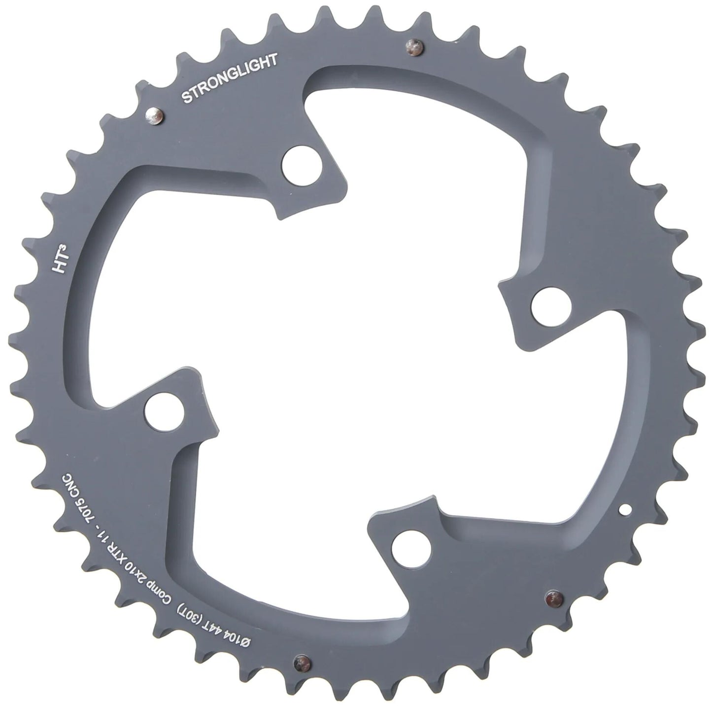 Stronglight kettingblad ht3 chain ring strongl. ht3 44t outer alu black