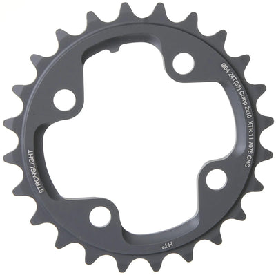Stronglight kettingblad ht3 chain ring strongl. ht3 24t inner alu black