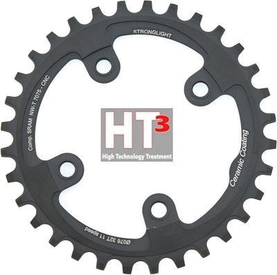Stronglight kettingblad ht3 chain ring strongl. ht3 32t inner alu black