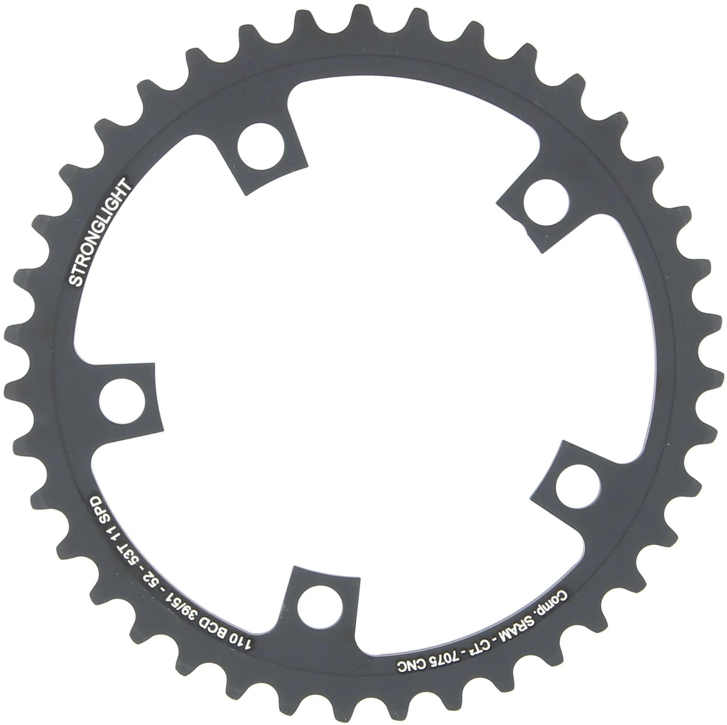 Stronglight kettingblad ct2 chain ring strongl. ct2 f.red 22 force 22, 39t.