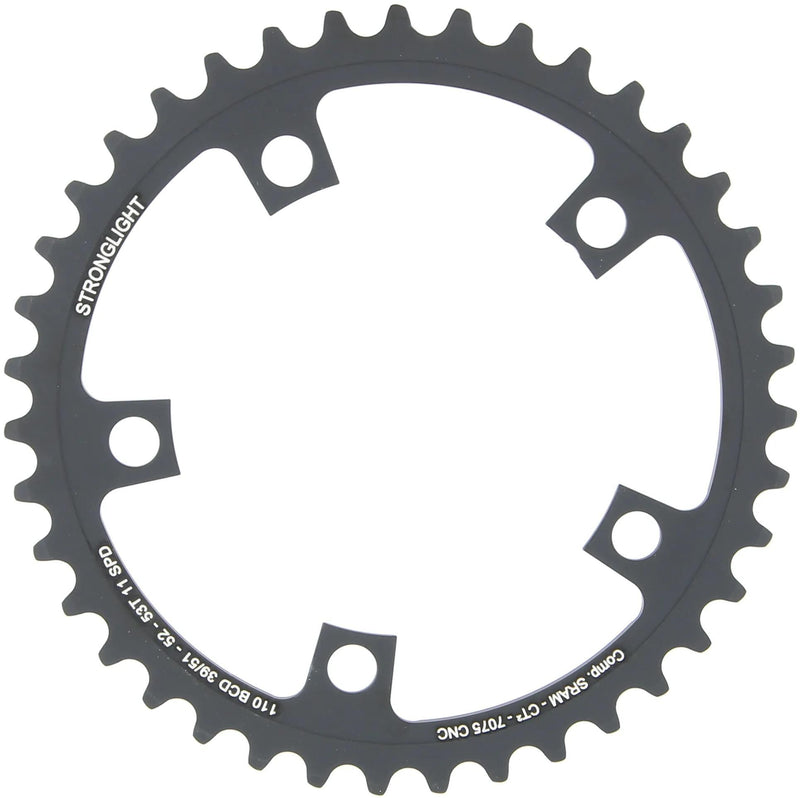 Stronglight kettingblad ct2 chain ring strongl. ct2 f.red 22 force 22, 39t.