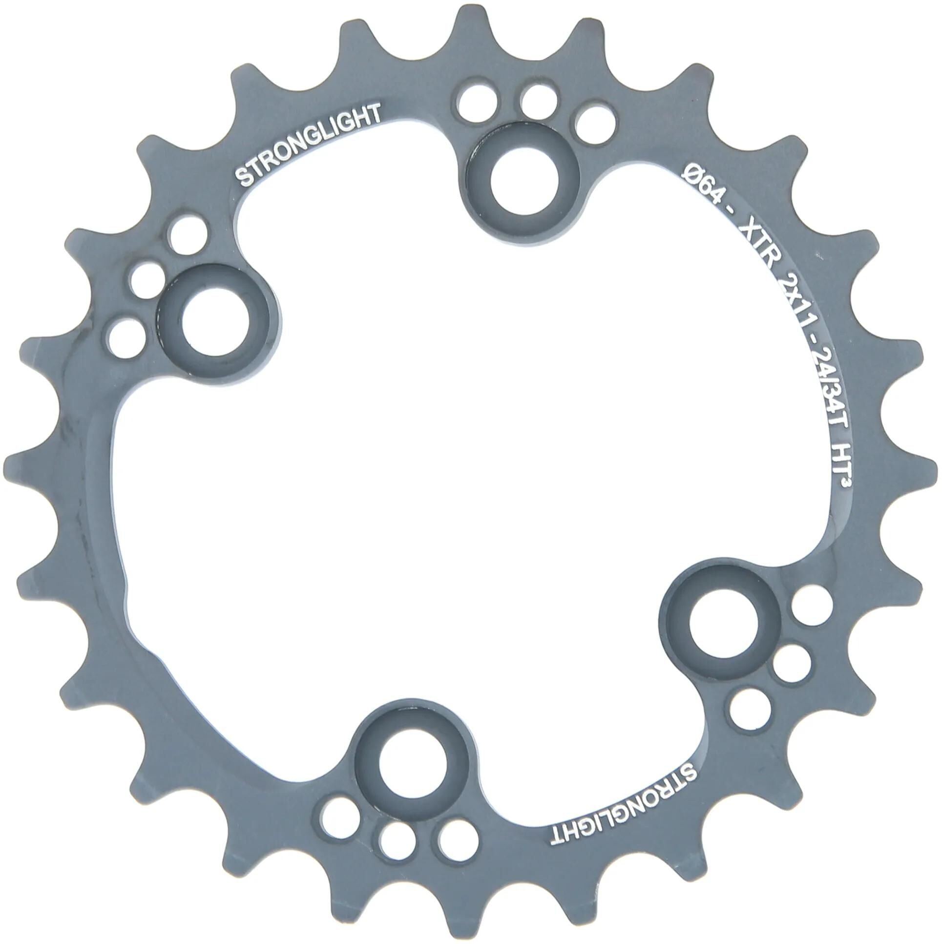 Stronglight kettingblad ht3 chain ring strongl. ht3 24t.,f.xtr fc-m9000 9020