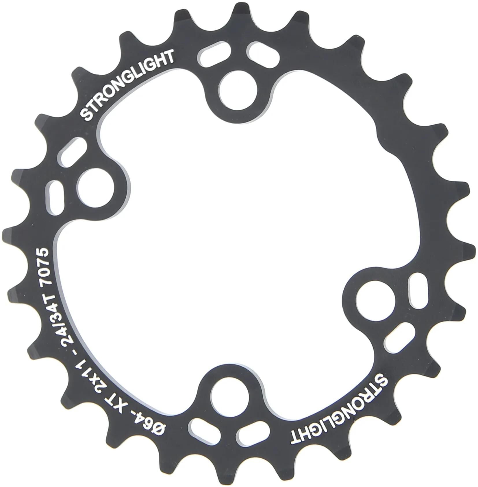 Stronglight kettingblad ht3 chain ring strongl. ht3 24t,xt fcm8000slx fcm7000
