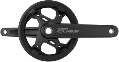 Shimano cues fc-u6000-1 crankset w chain guard