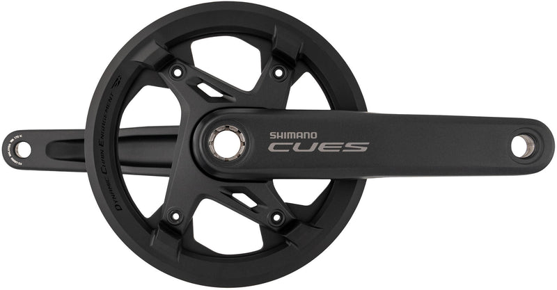 Shimano cues fc-u6000-1 crankset w chain guard