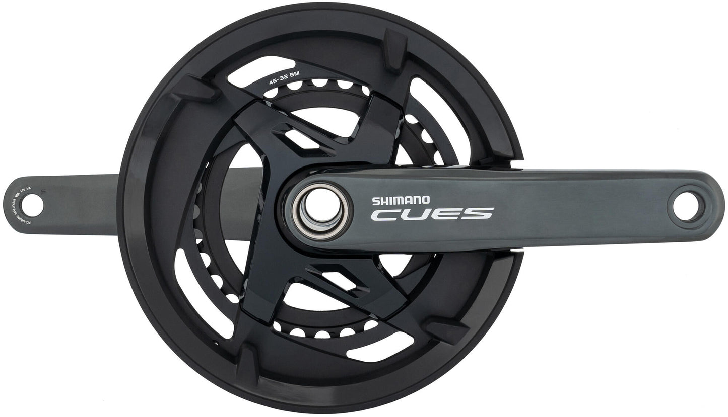 Shimano crankstel cues fc-u8000-2 crankset shim.cues fc-u8000-2 46 32t 170mm