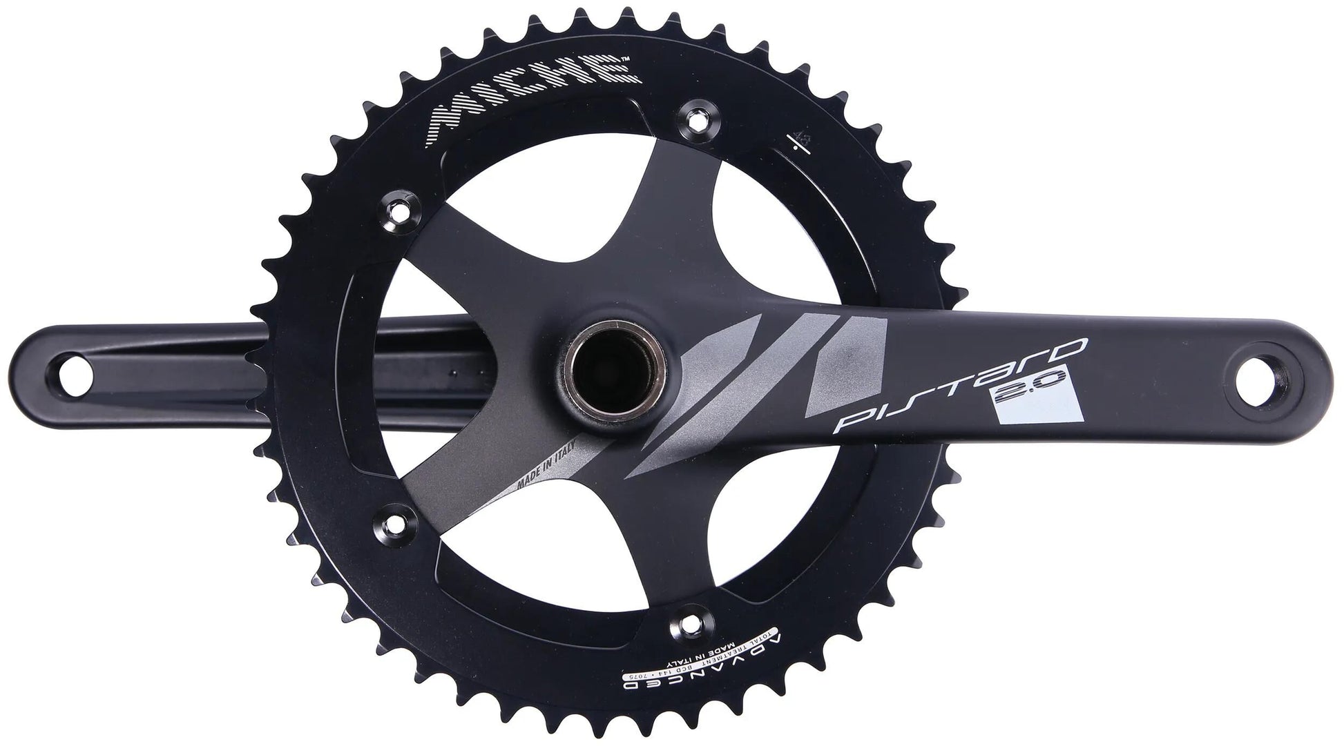 Miche crankstel pistard 2.0 crankset pistard 2.0 48 teeth