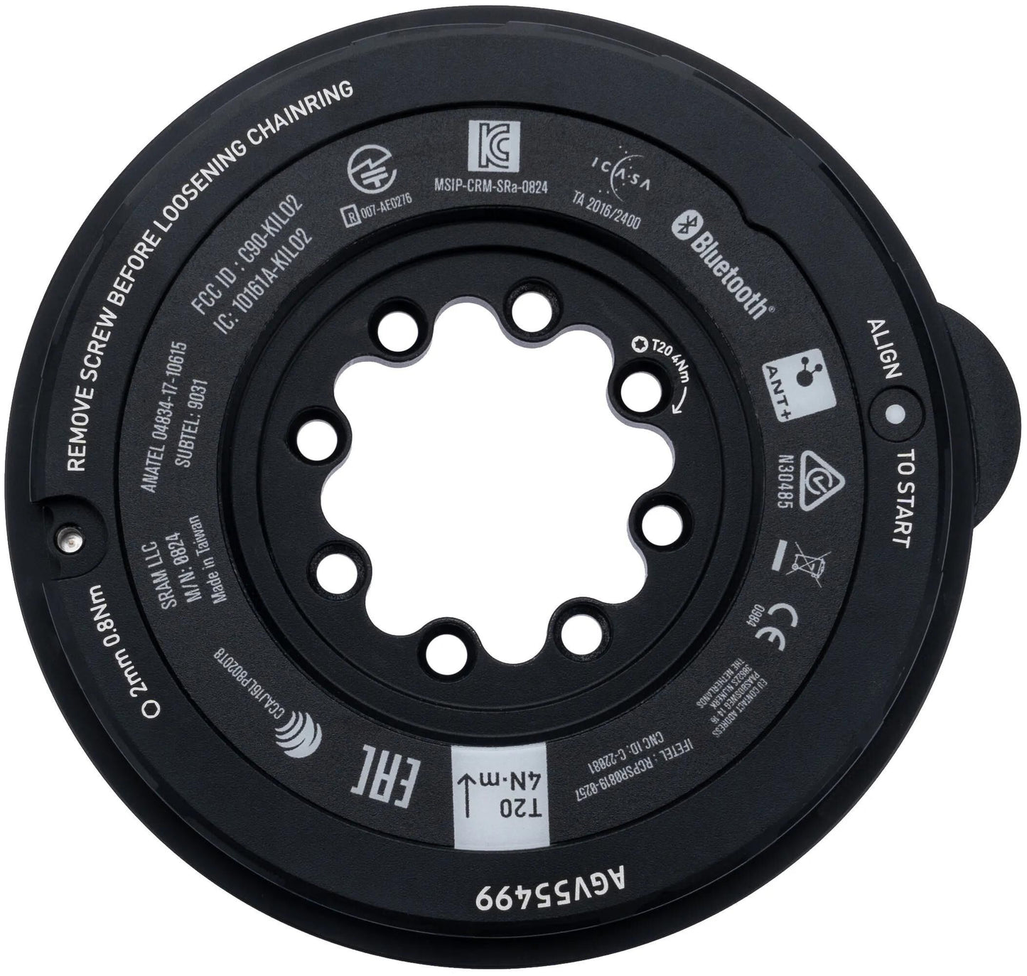 Sram crank-ster eagle axs transmission spider pm eagle axs tr. 8 screws