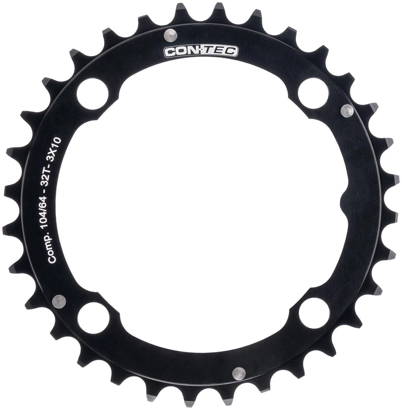 Contec kettenblatt c.drive ct chain ring c.drive 32t 104mm black