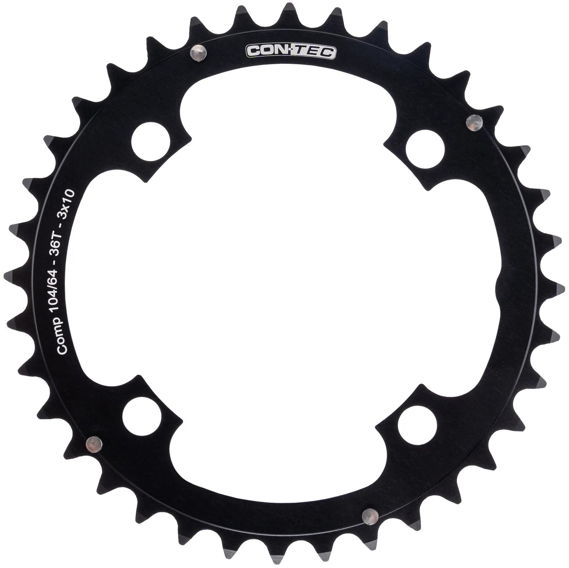 Contec kettenblatt c.drive ct chainring c.drive 104mm 36 z. 4-arm symm.