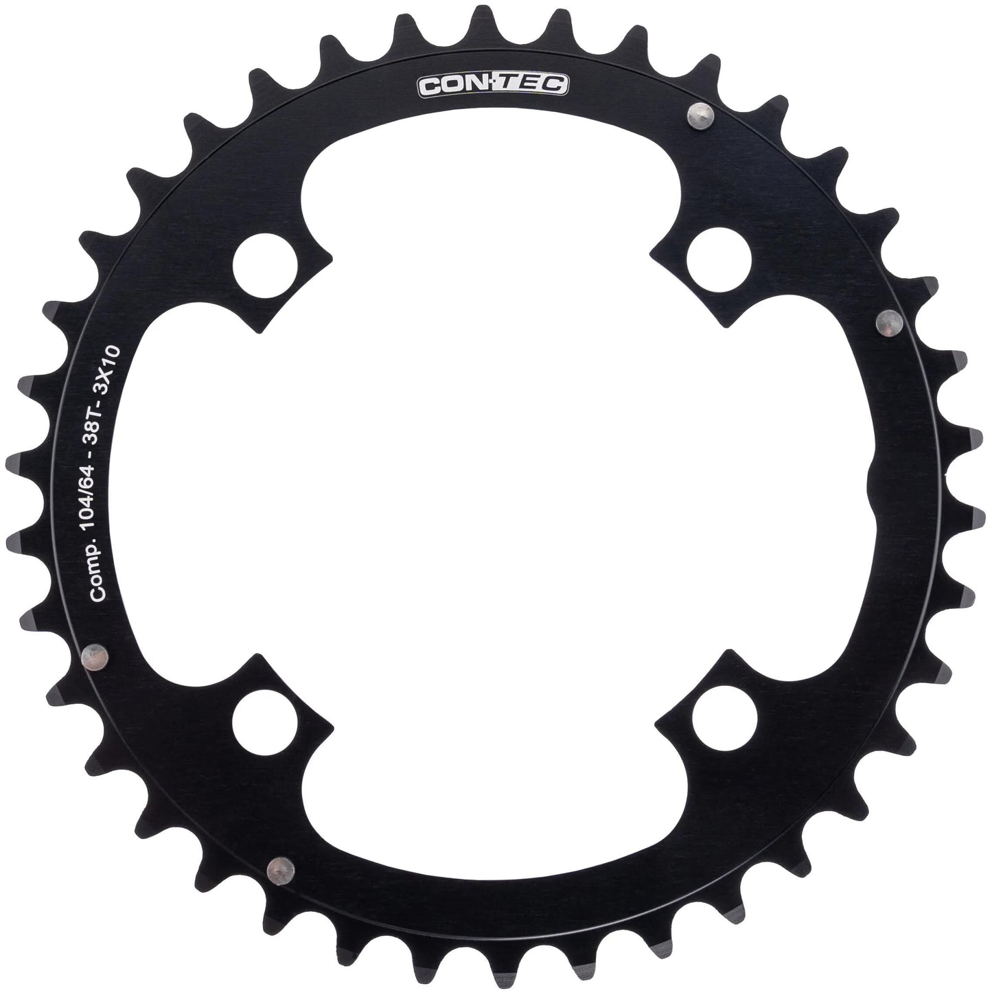 Contec kettenblatt c.drive ct chainring c.drive 104mm 38 t. 4-arm symm.