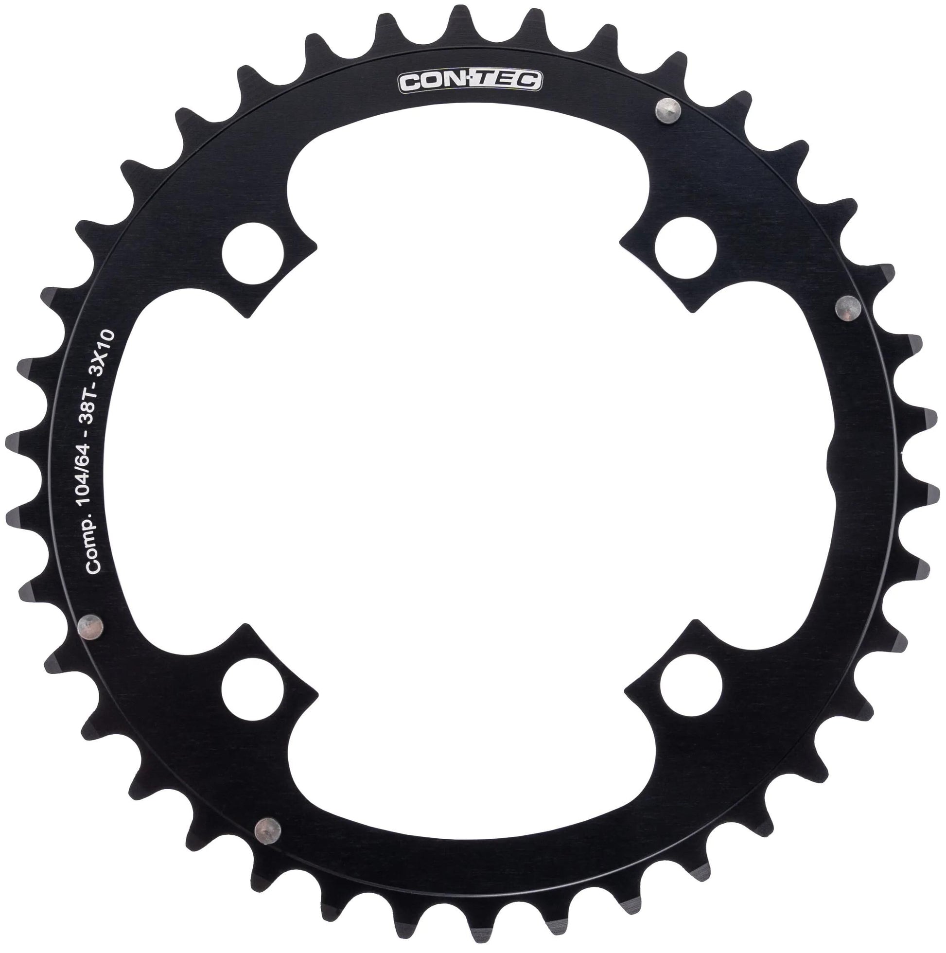 Contec kettenblatt c.drive ct chainring c.drive 104mm 38 t. 4-arm symm.