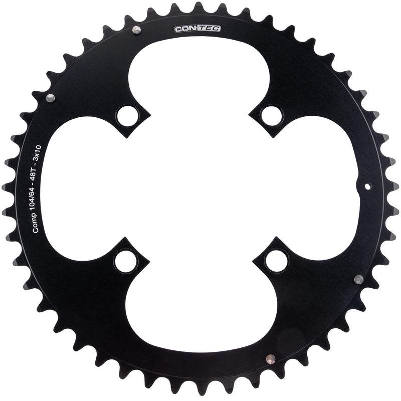 Contec kettenblatt c.drive ct chain ring c.drive 48t 104mm black