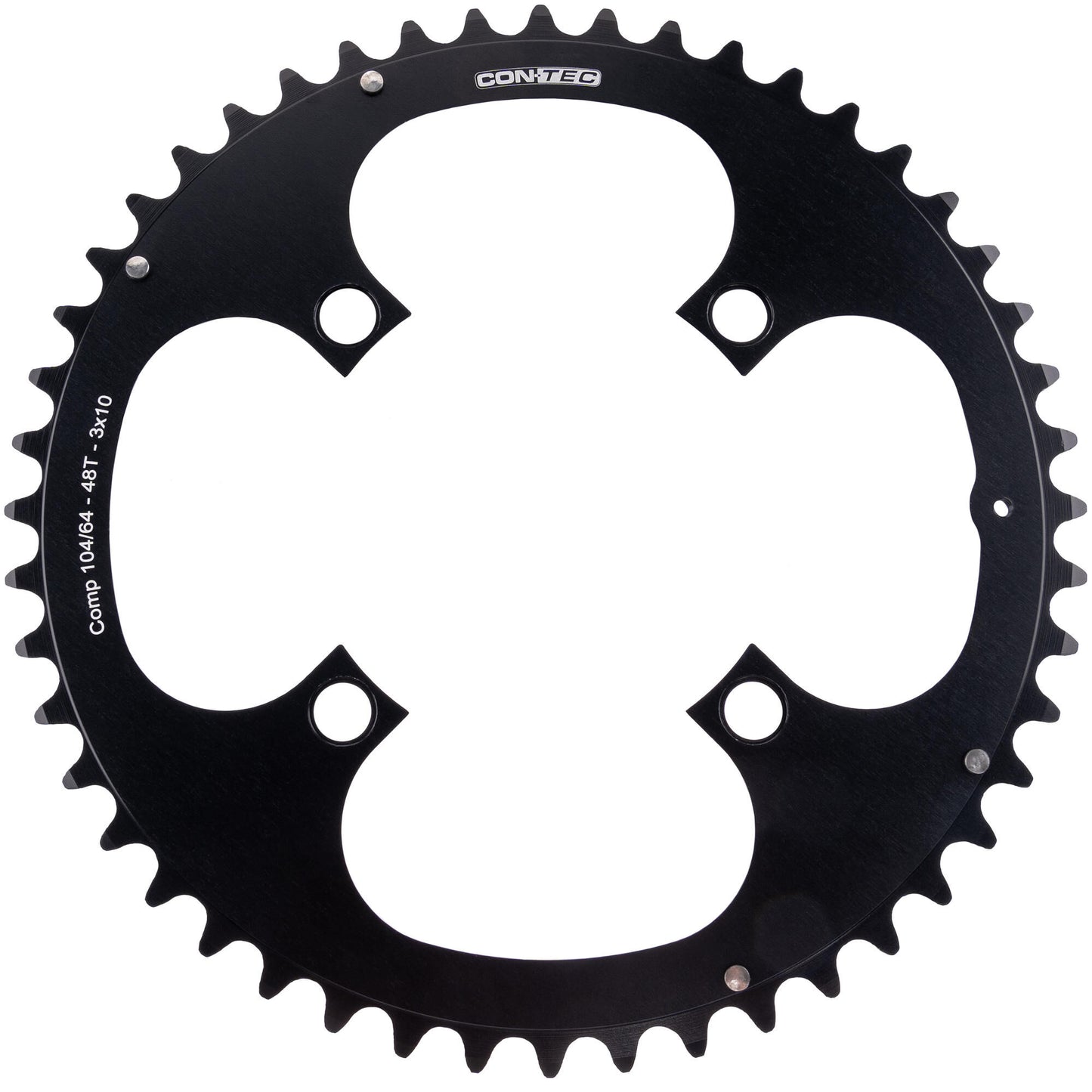 Contec kettingblad c.drive ct chain ring c.drive 48t 104mm black